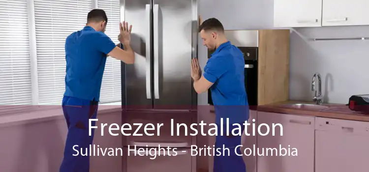 Freezer Installation Sullivan Heights - British Columbia