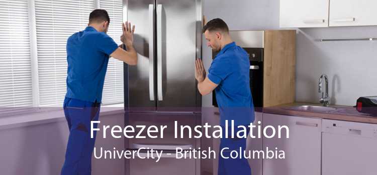 Freezer Installation UniverCity - British Columbia