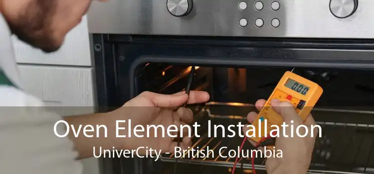 Oven Element Installation UniverCity - British Columbia