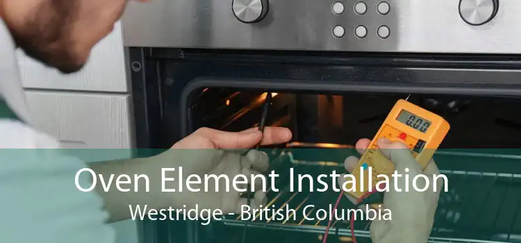 Oven Element Installation Westridge - British Columbia