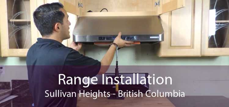 Range Installation Sullivan Heights - British Columbia