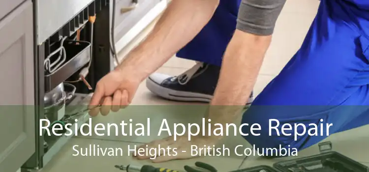 Residential Appliance Repair Sullivan Heights - British Columbia